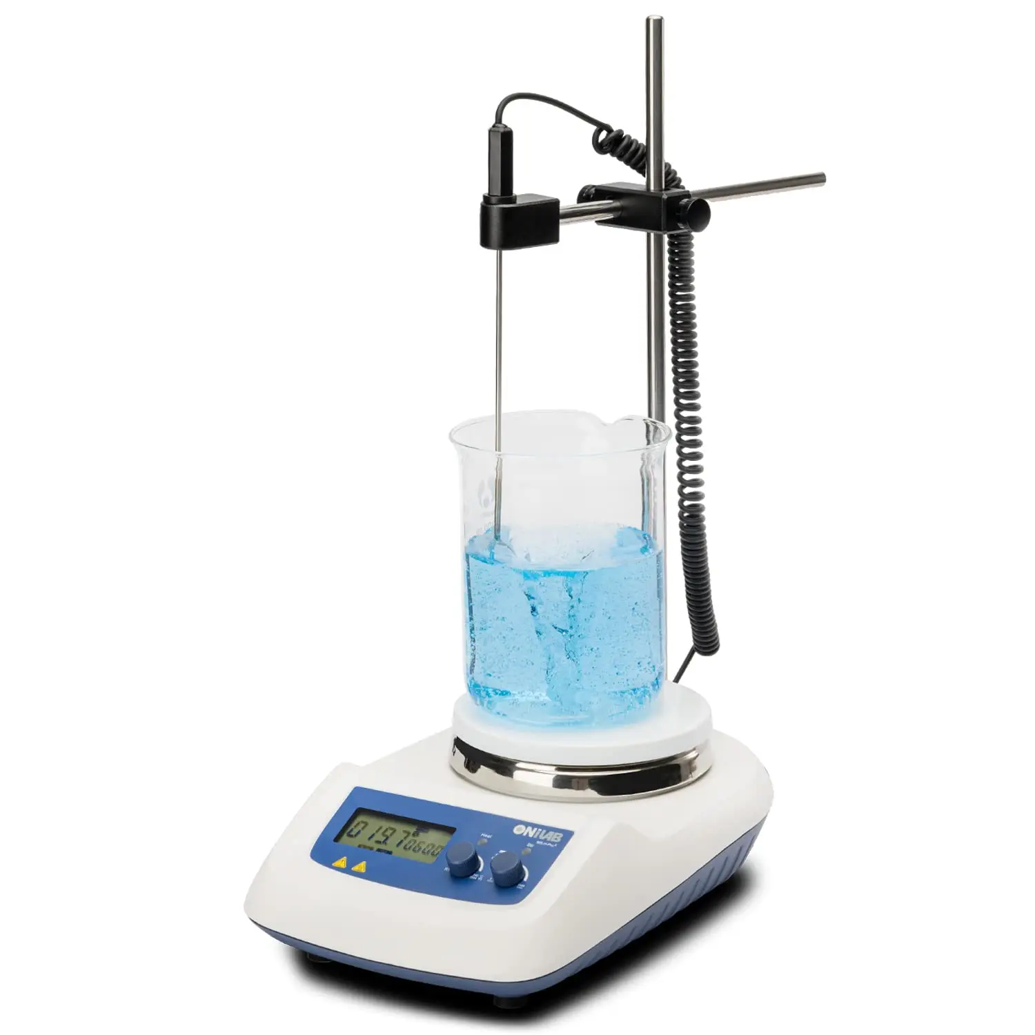 Magnetic Stirrer Hotplate - ONiLAB 340C Alüminyum Çalışma Plakalı Manyetik