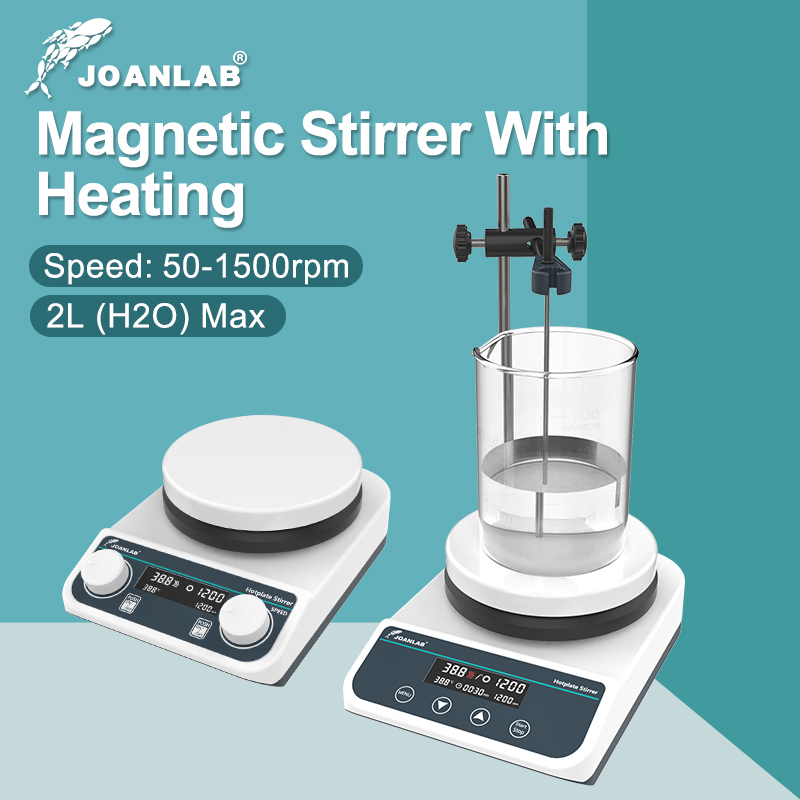 Magnetic Stirrer Hotplate - JOANLAB Manyetik Karıştırıcı Isıtma Karıştırıcı Laboratuvar
