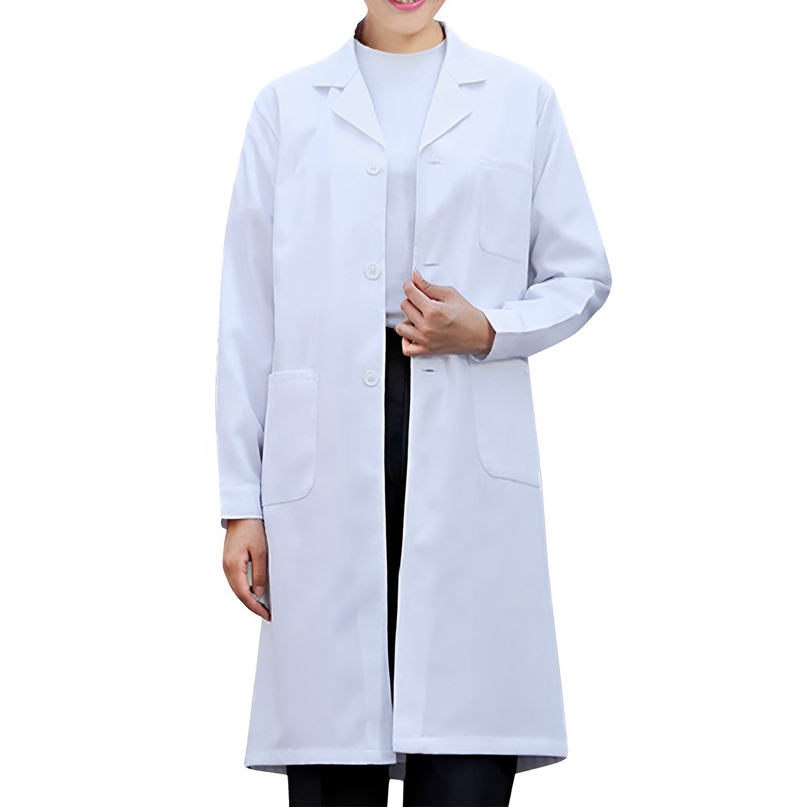 Medical Lab Professional - Beyaz Laboratuvar Önlüğü Kadın Erkek Öğrenciler