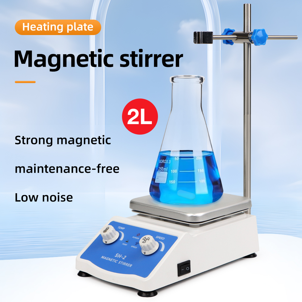 Magnetic Stirrer Hotplate - Isıtma Manyetik Karıştırıcı Dijital Ekran Termostatik
