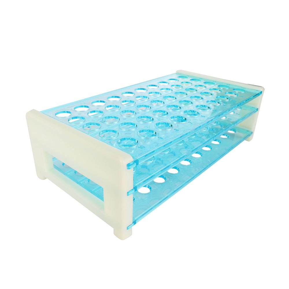 Centrifuge Tube Rack - Plastik 50 Delik 13mm Santrifüj Test