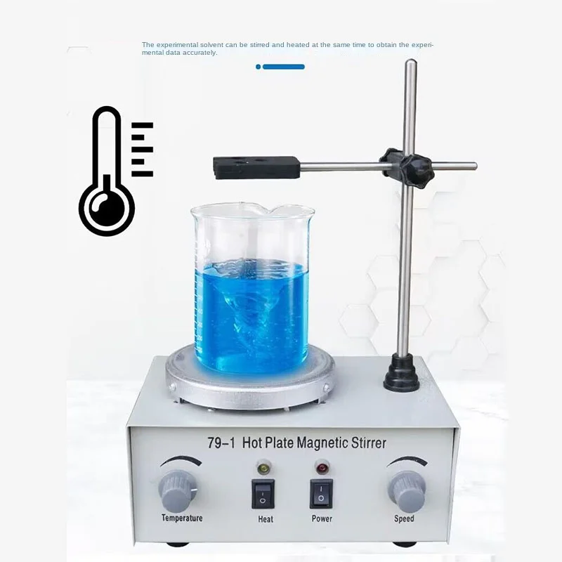 Magnetic Stirrer Hotplate - 79-1 Isıtma Manyetik Karıştırıcı Laboratuvar Isıtma