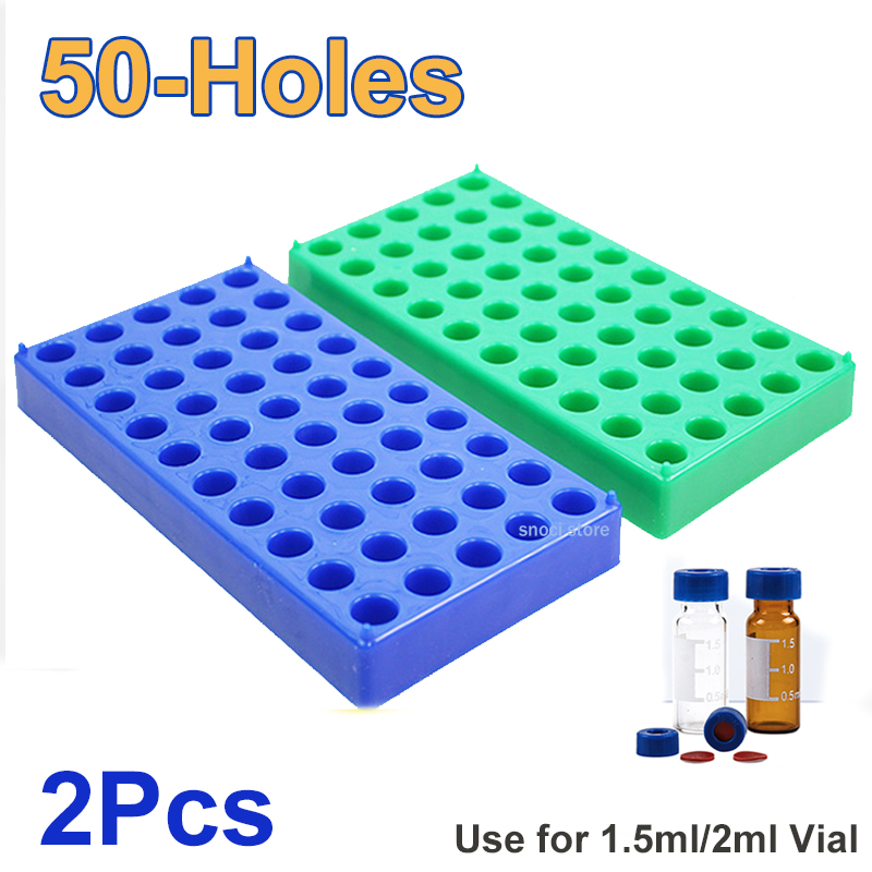Centrifuge Tube Rack - Plastik Flakon Rafı 50 Tutar 12mm