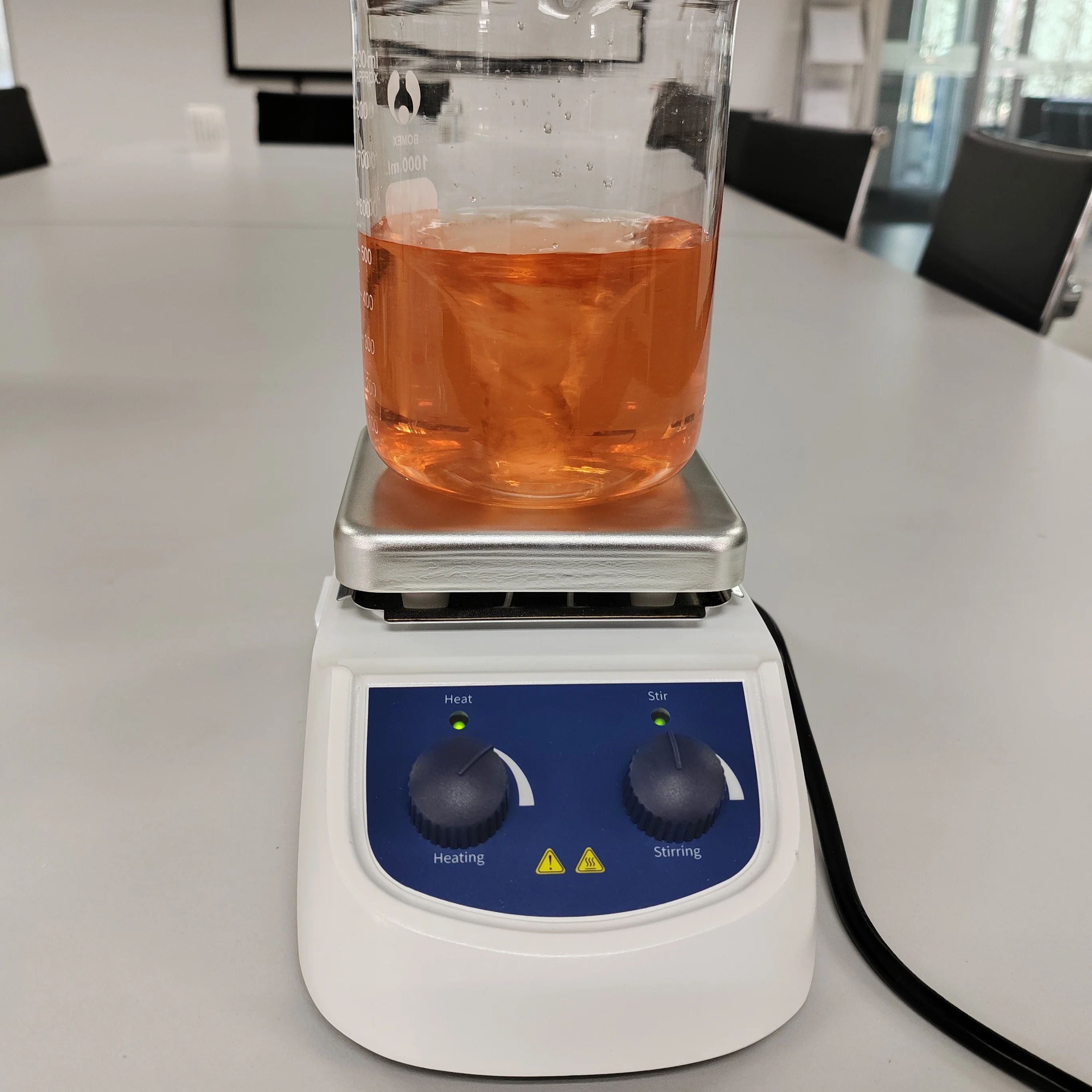 Magnetic Stirrer Hotplate - MS4-H380-E 5L Manyetik Karıştırıcı Mikser Sıcak