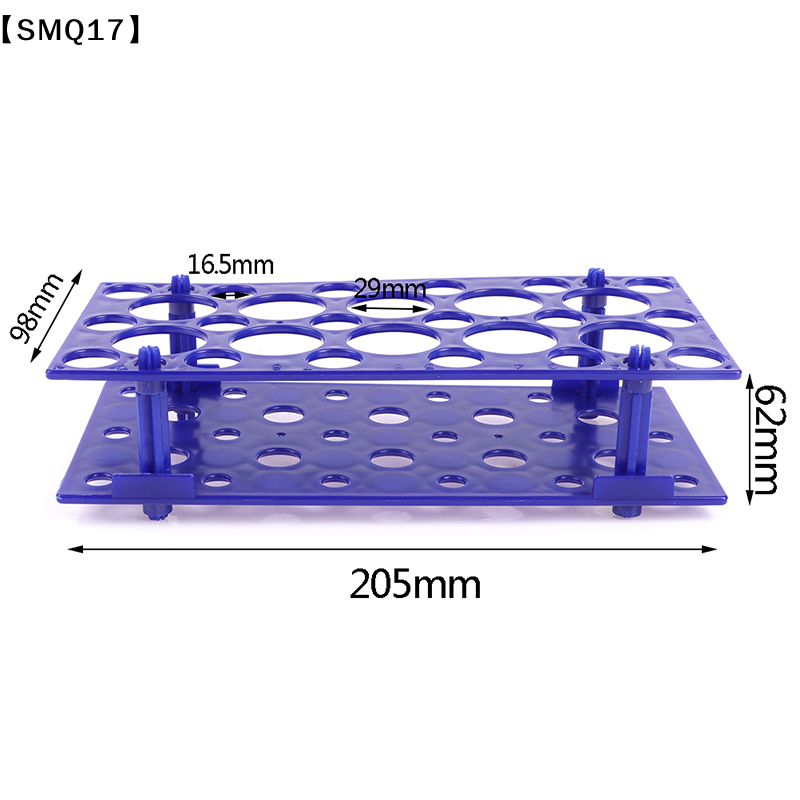 Centrifuge Tube Rack - 28 Delikli Plastik Santrifüj Tüpü Rafı