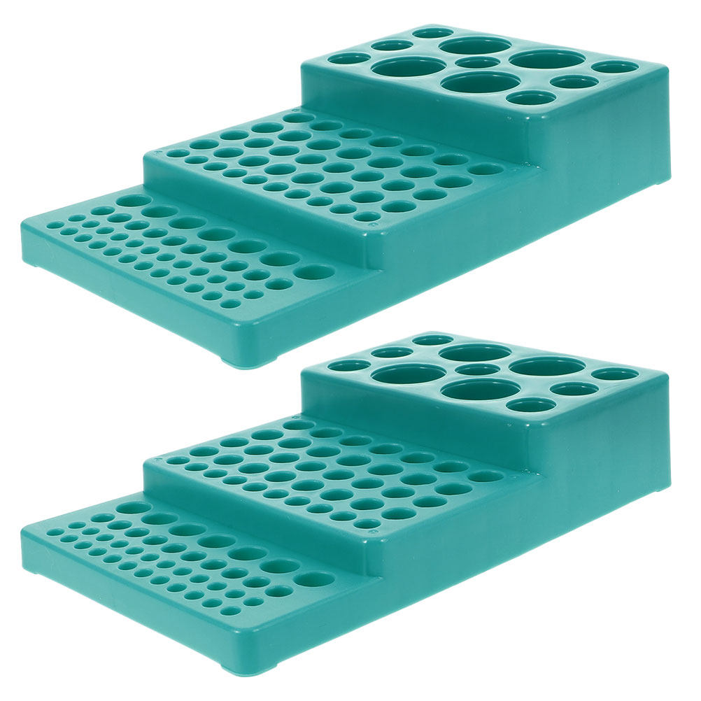 Centrifuge Tube Rack - 2 adet Plastik Raf 4-28Mm Santrifüj
