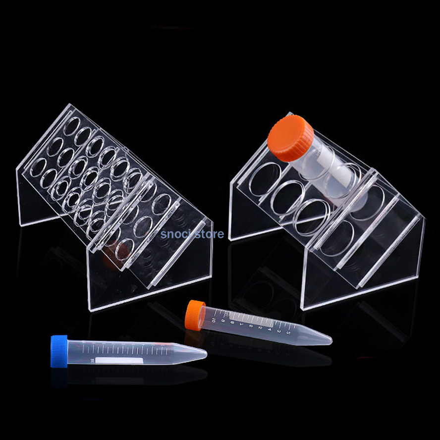 Eğimli Akrilik Test Tüpü Tutuc - Centrifuge Tube Rack incelemesi ve fiyatı
