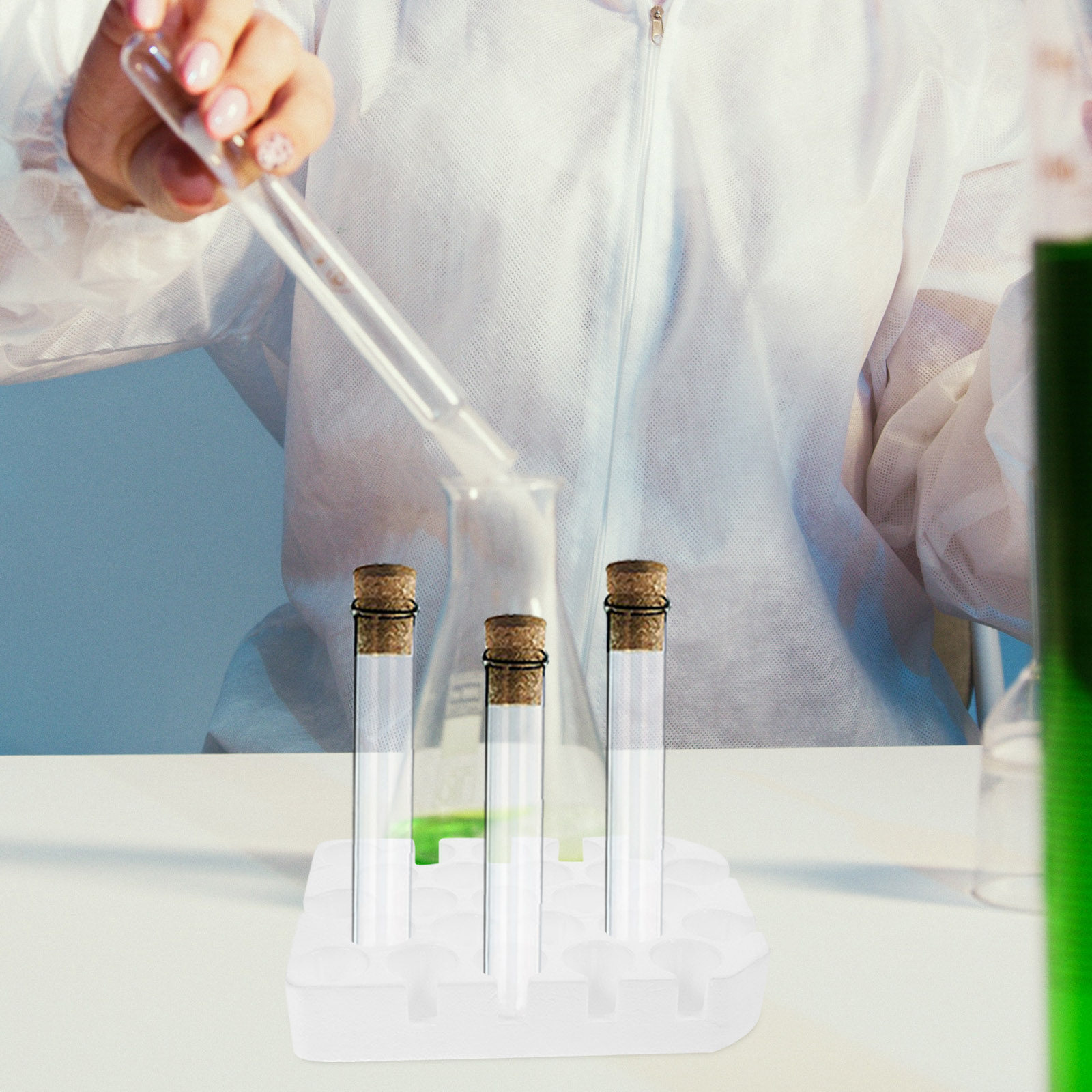 Çok Amaçlı Test Tüpü Rafı Sant - Centrifuge Tube Rack incelemesi ve fiyatı