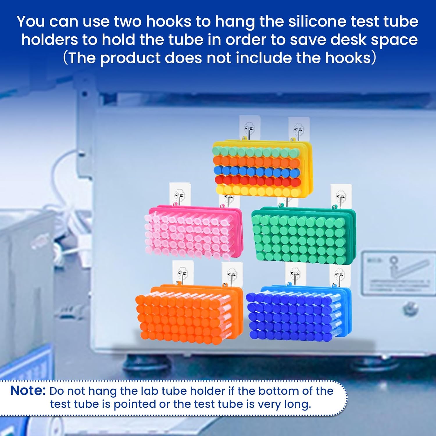 Plastik Test Tüpü Rafı 50 Deli - Centrifuge Tube Rack incelemesi ve fiyatı