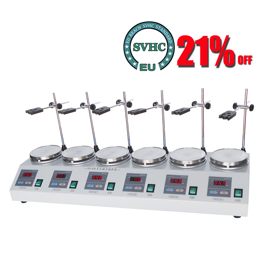 6 kafalı Manyetik Isıtma Karış - Magnetic Stirrer Hotplate incelemesi ve fiyatı