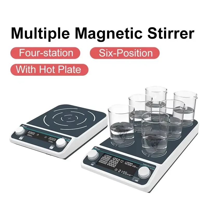 Dört istasyonlu Altı Pozisyonl - Magnetic Stirrer Hotplate incelemesi ve fiyatı