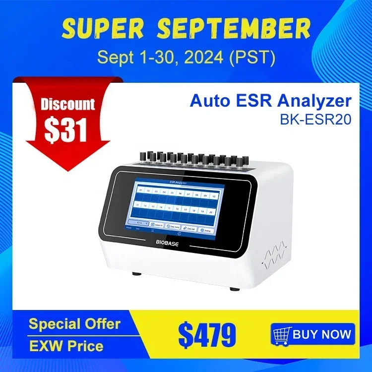 YENİ BK-ESR20 Tam Otomatik ESR - Medical Lab Instruments incelemesi ve fiyatı